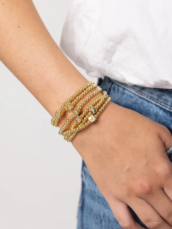 Winnie Initial Bracelet sold by Michelle McDowell