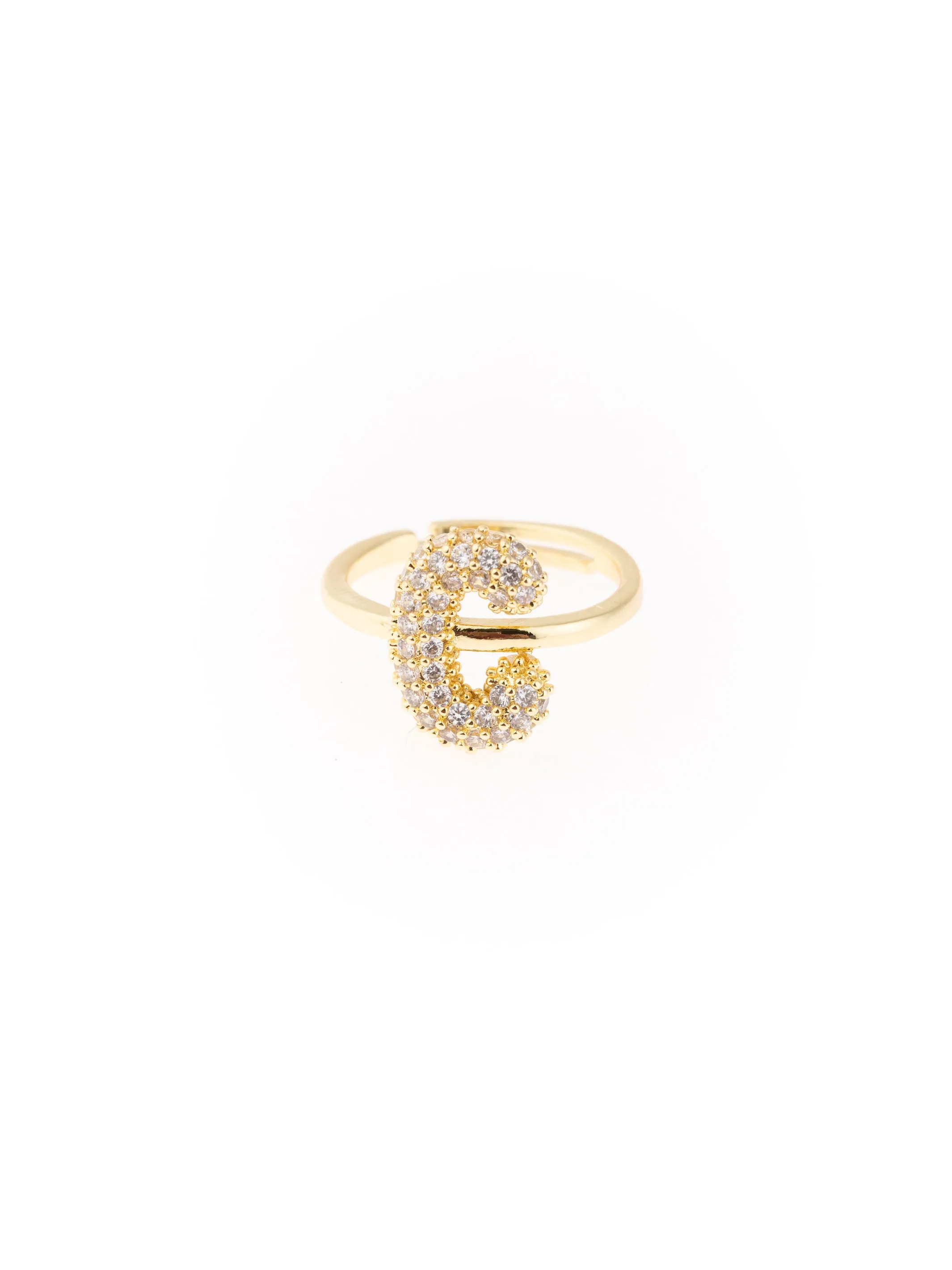 Chloe Initial Ring sold by Michelle McDowell product image thumbnail 4