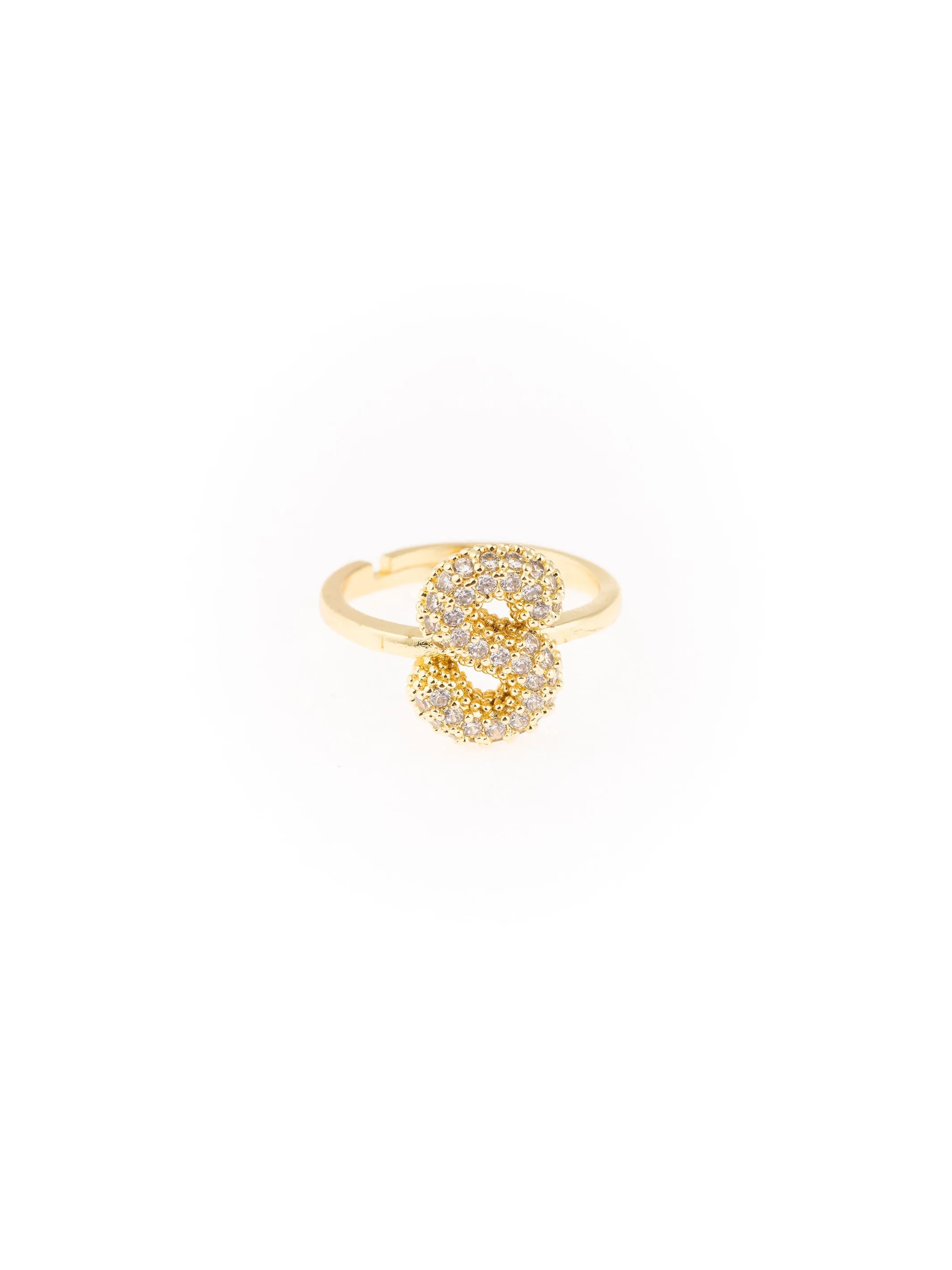 Chloe Initial Ring sold by Michelle McDowell product image thumbnail 3