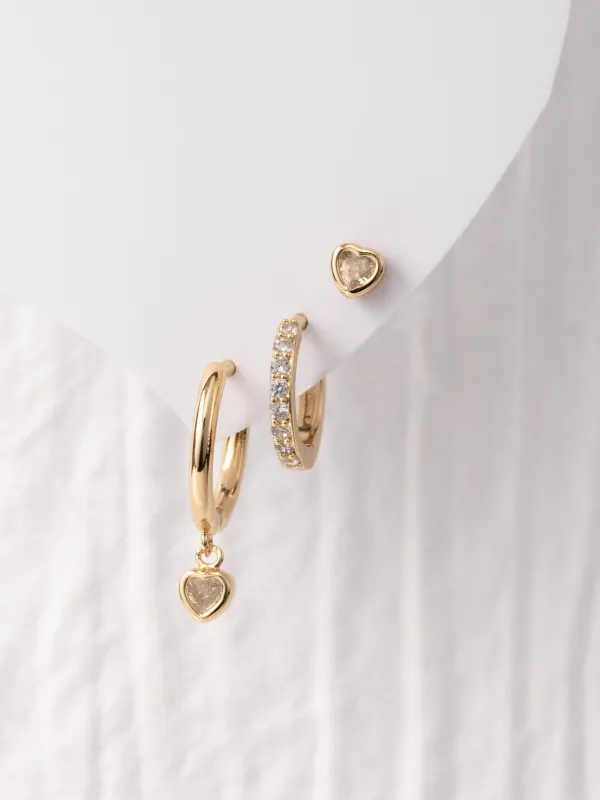 Anika Trio Earrings Set sold by Michelle McDowell