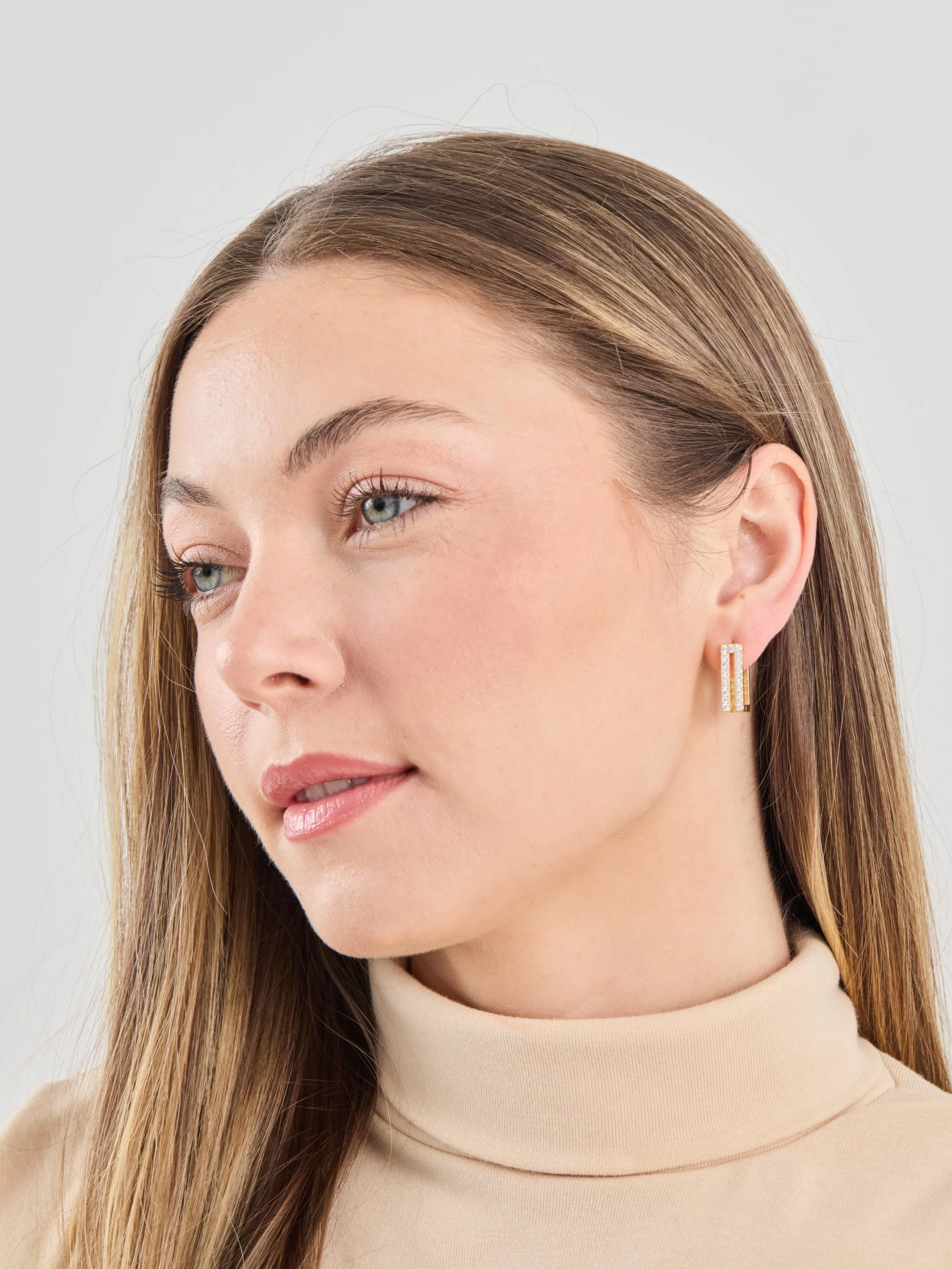 Delany Huggie Earrings sold by Michelle McDowell