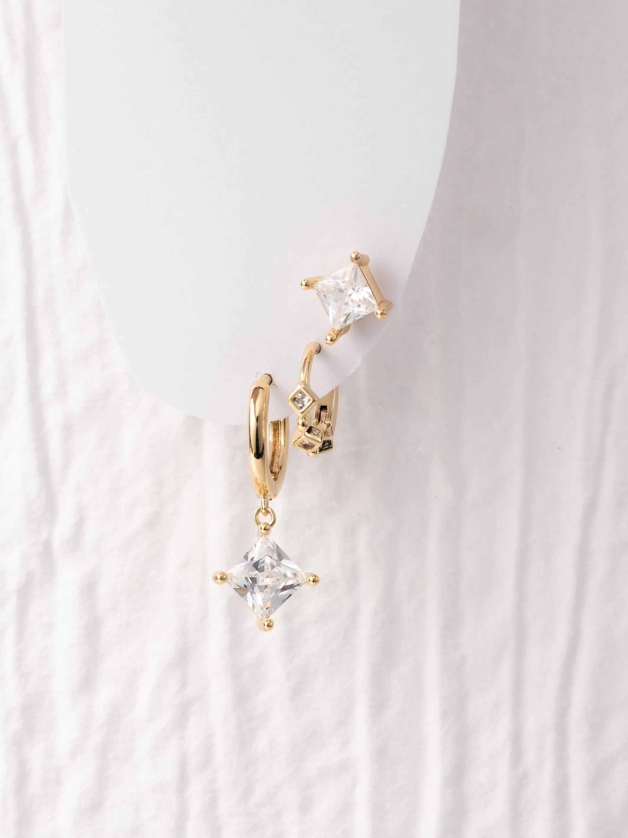 Elliot Earrings | Set of 3 sold by Michelle McDowell