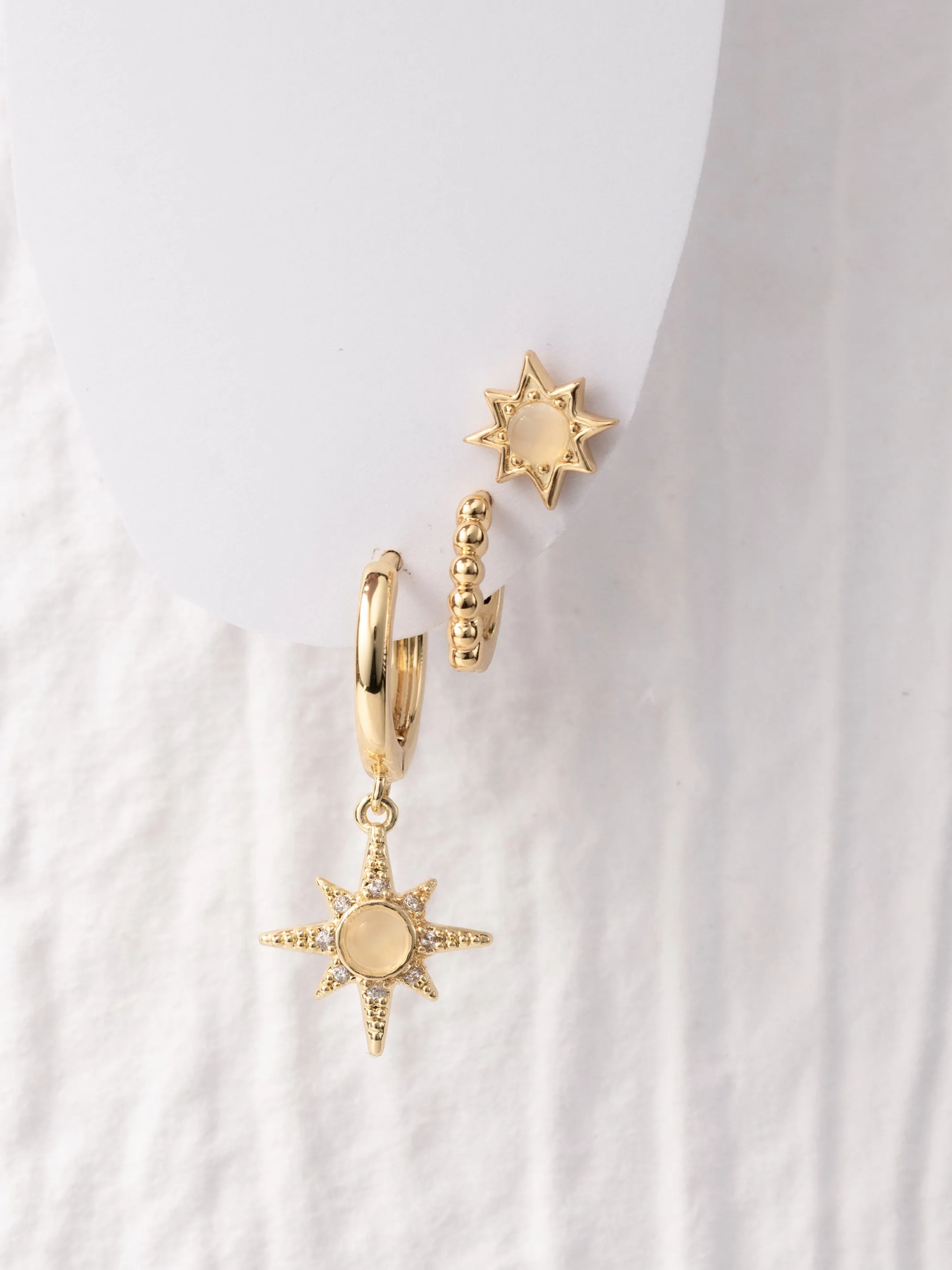 Camila Earrings | Set of 3 sold by Michelle McDowell