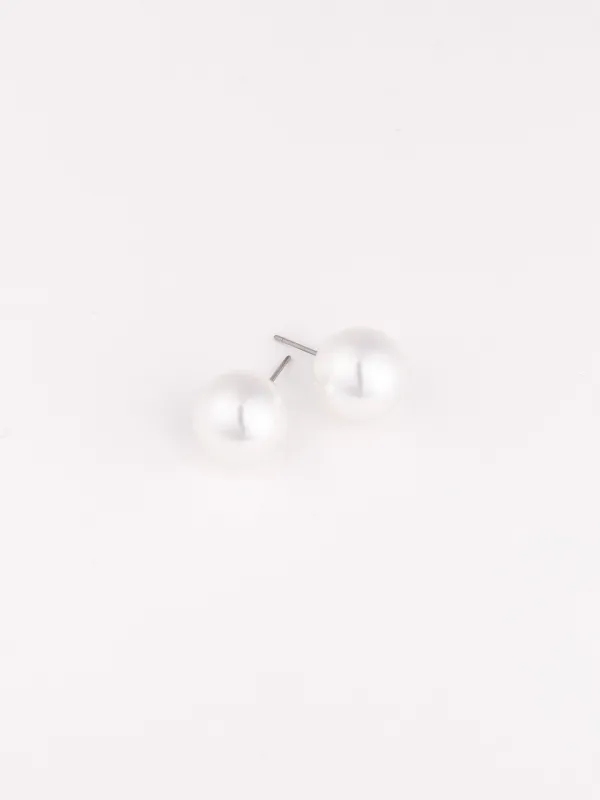 FINAL SALE - Hogan Earrings | Pearl sold by Michelle McDowell