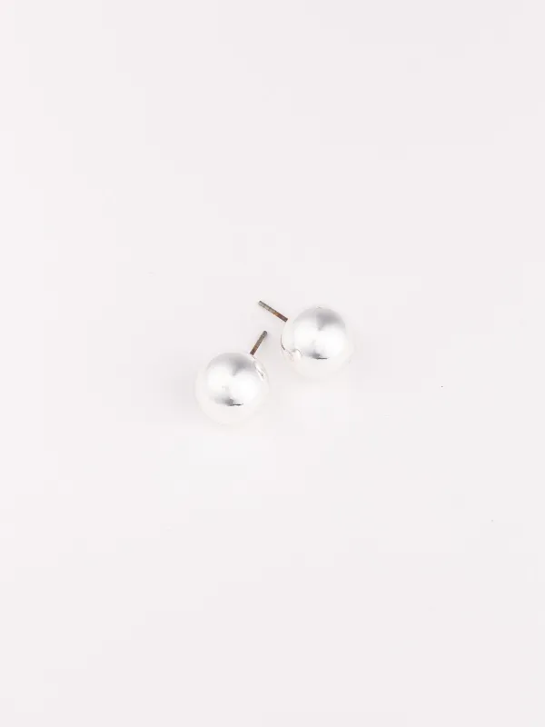 FINAL SALE - Grenada Earrings | Shiny Silver sold by Michelle McDowell