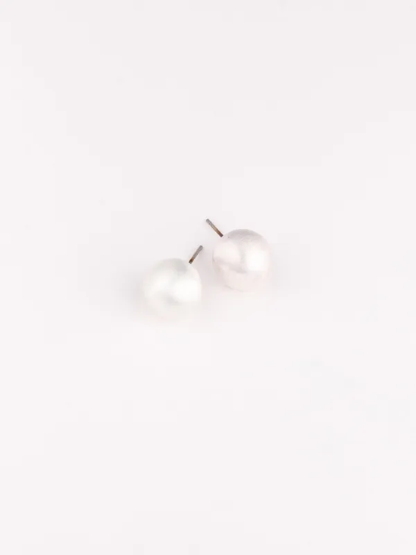 FINAL SALE - Grenada Earrings | Brushed Silver sold by Michelle McDowell