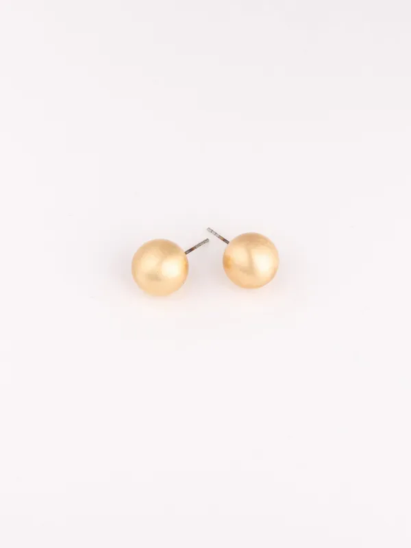 FINAL SALE - Grenada Earrings | Brushed Gold sold by Michelle McDowell