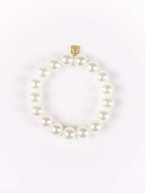 Classic Stack Bracelets | Pearl sold by Michelle McDowell