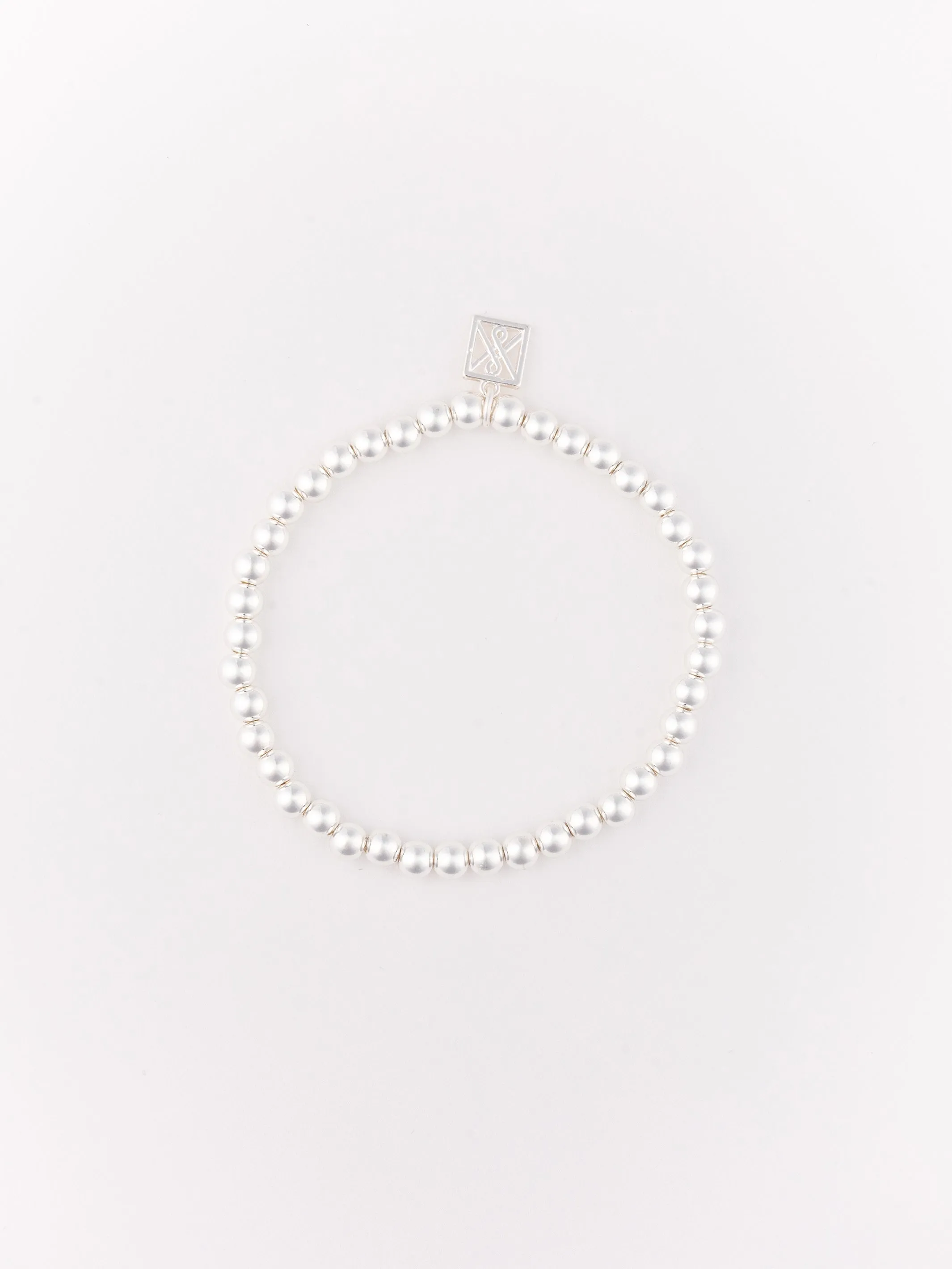 Classic Stack Bracelets | Shiny Silver sold by Michelle McDowell product image thumbnail 2