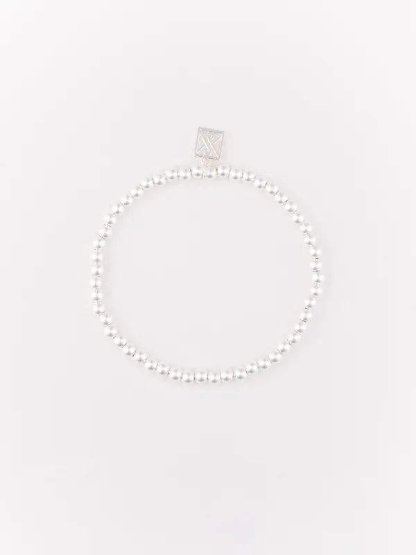 Classic Stack Bracelets | Shiny Silver sold by Michelle McDowell