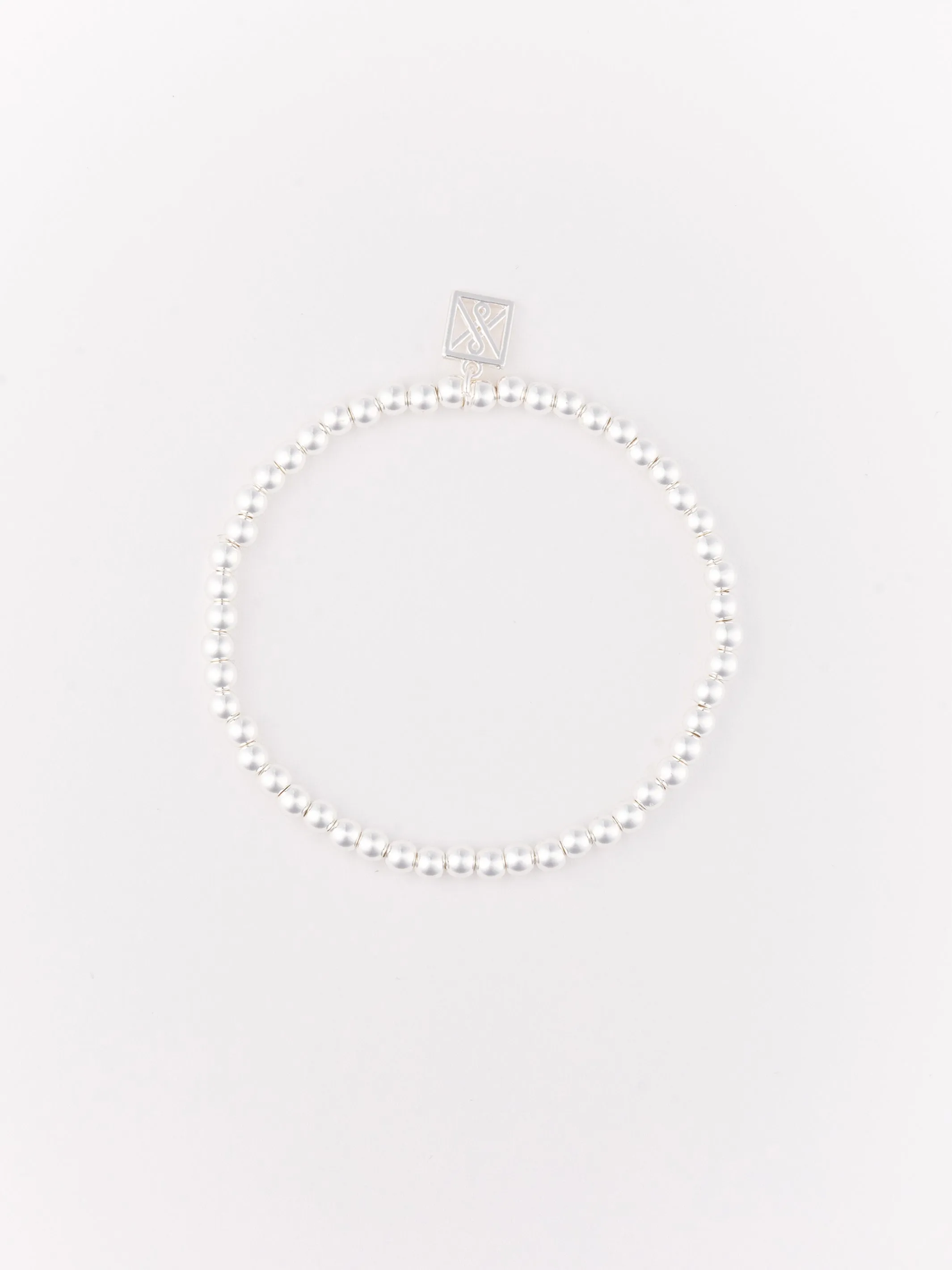 Classic Stack Bracelets | Shiny Silver sold by Michelle McDowell