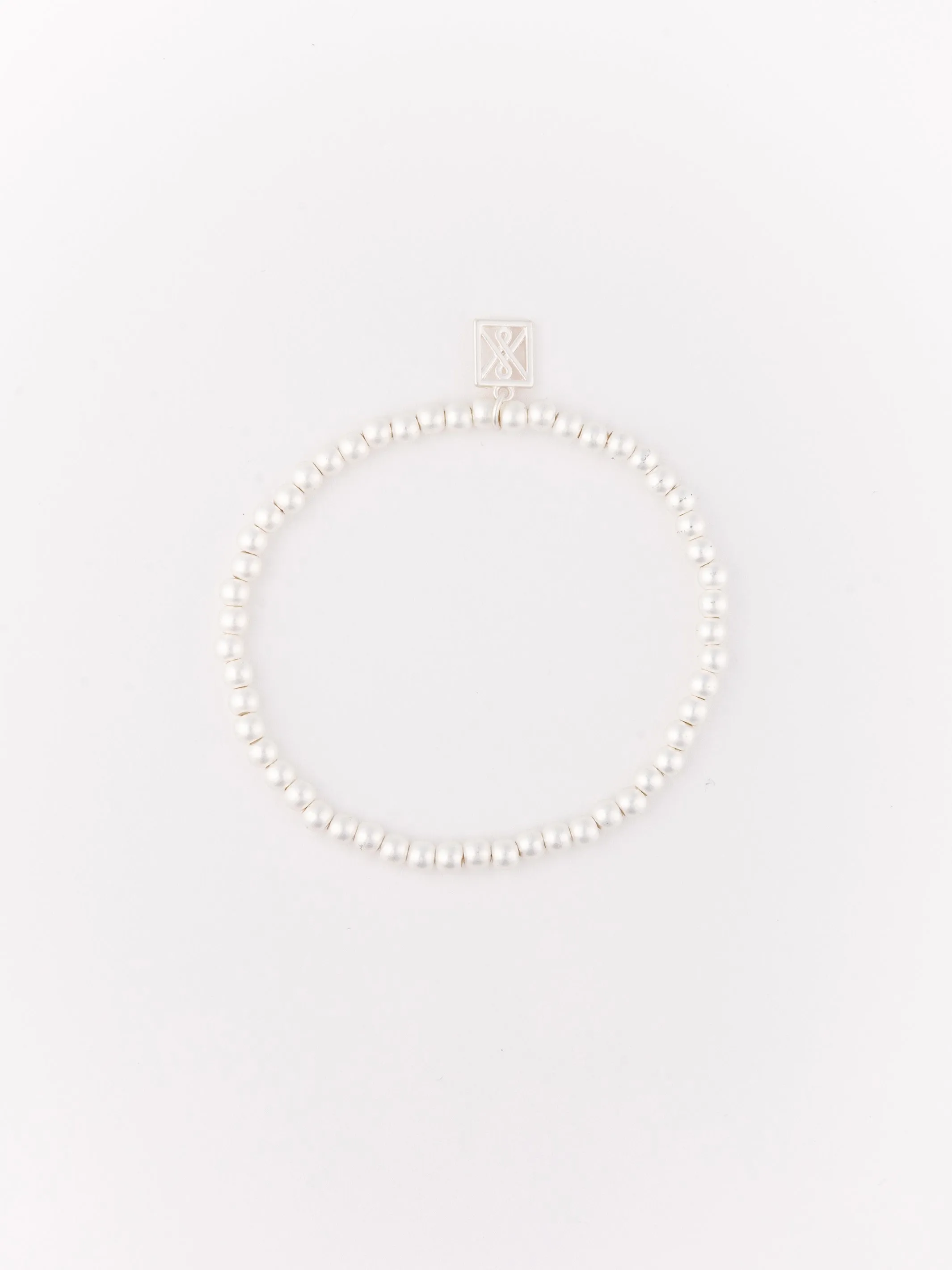 Classic Stack Bracelets | Brushed Silver sold by Michelle McDowell