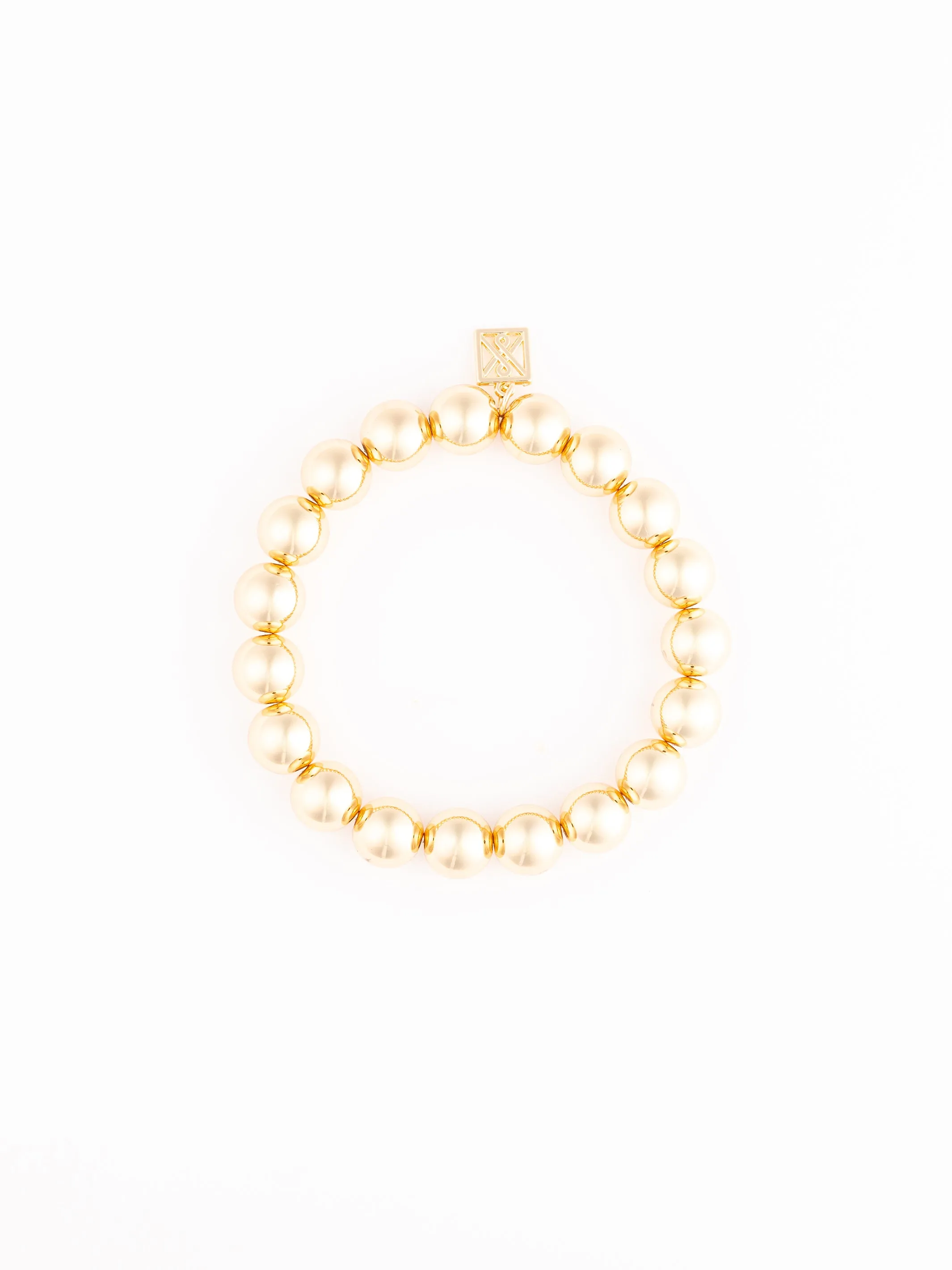 Classic Stack Bracelets | Shiny Gold sold by Michelle McDowell