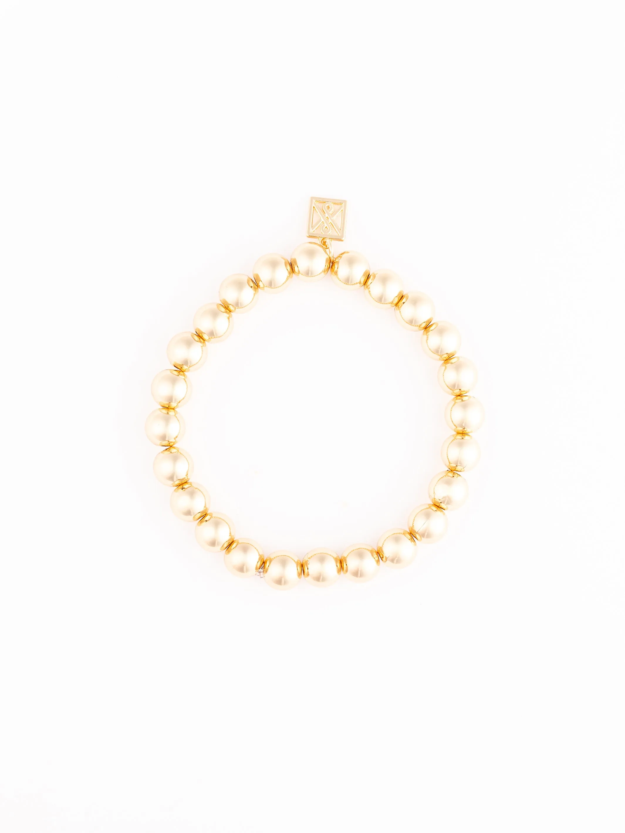 Classic Stack Bracelets | Shiny Gold sold by Michelle McDowell product image thumbnail 2