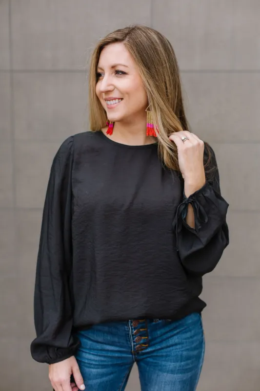 FINAL SALE - Sawyer Top | Black sold by Michelle McDowell