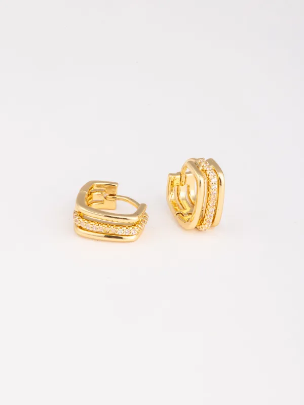 Cecilia Huggie Earrings sold by Michelle McDowell