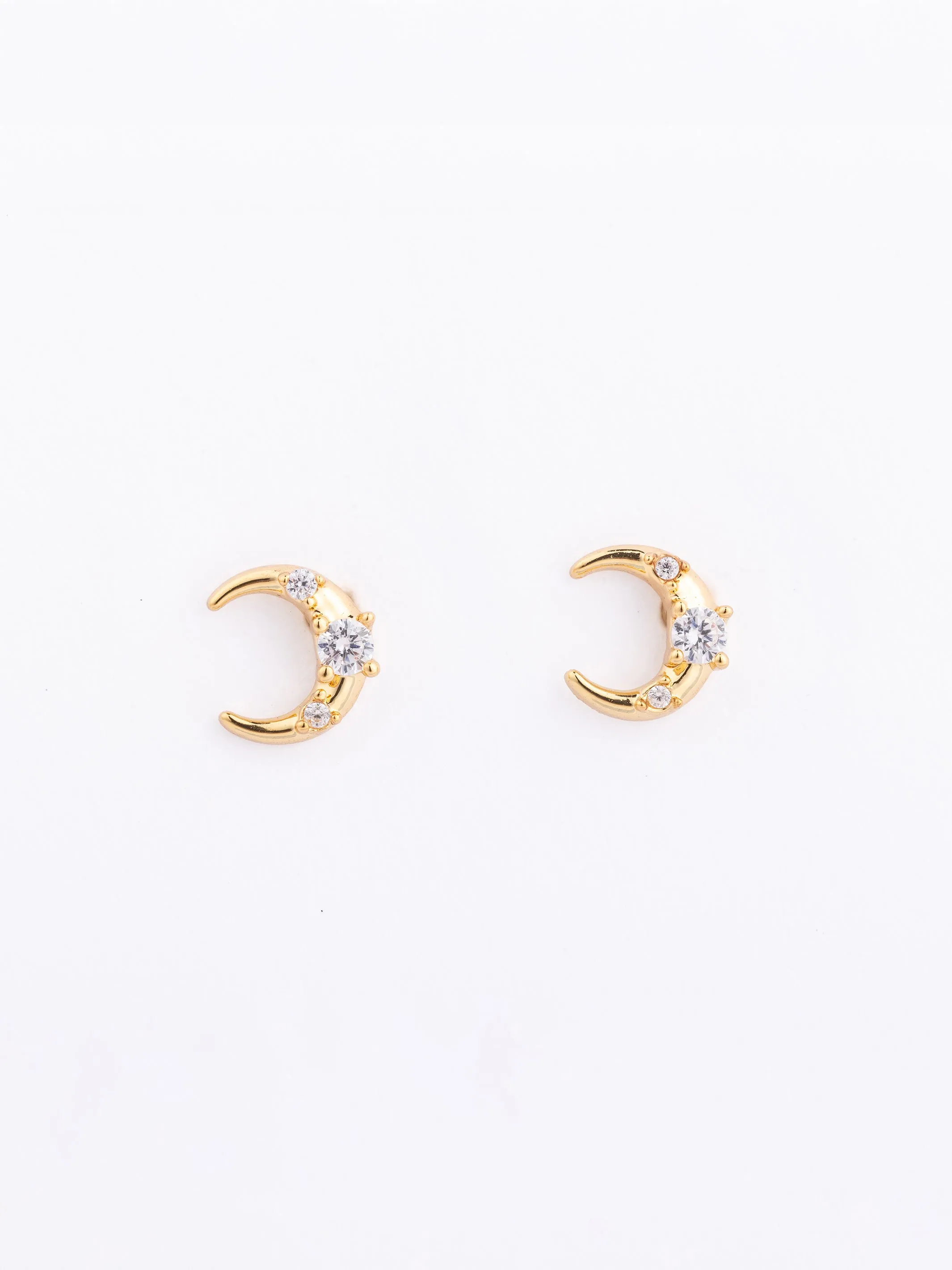 Merritt Crescent Stud Earrings sold by Michelle McDowell