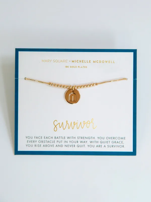 FINAL SALE - Survivor Inspirational Bracelet sold by Michelle McDowell