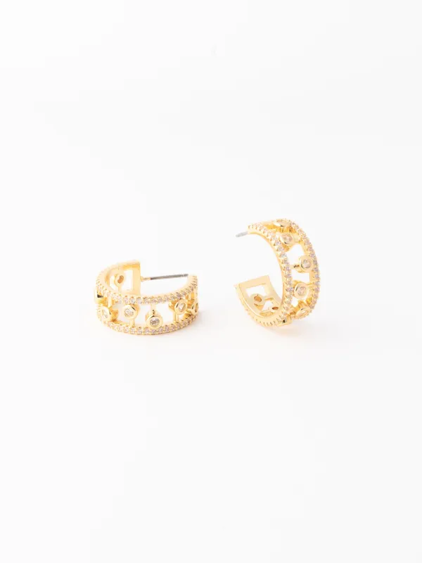 Victoria Hoop Earrings sold by Michelle McDowell