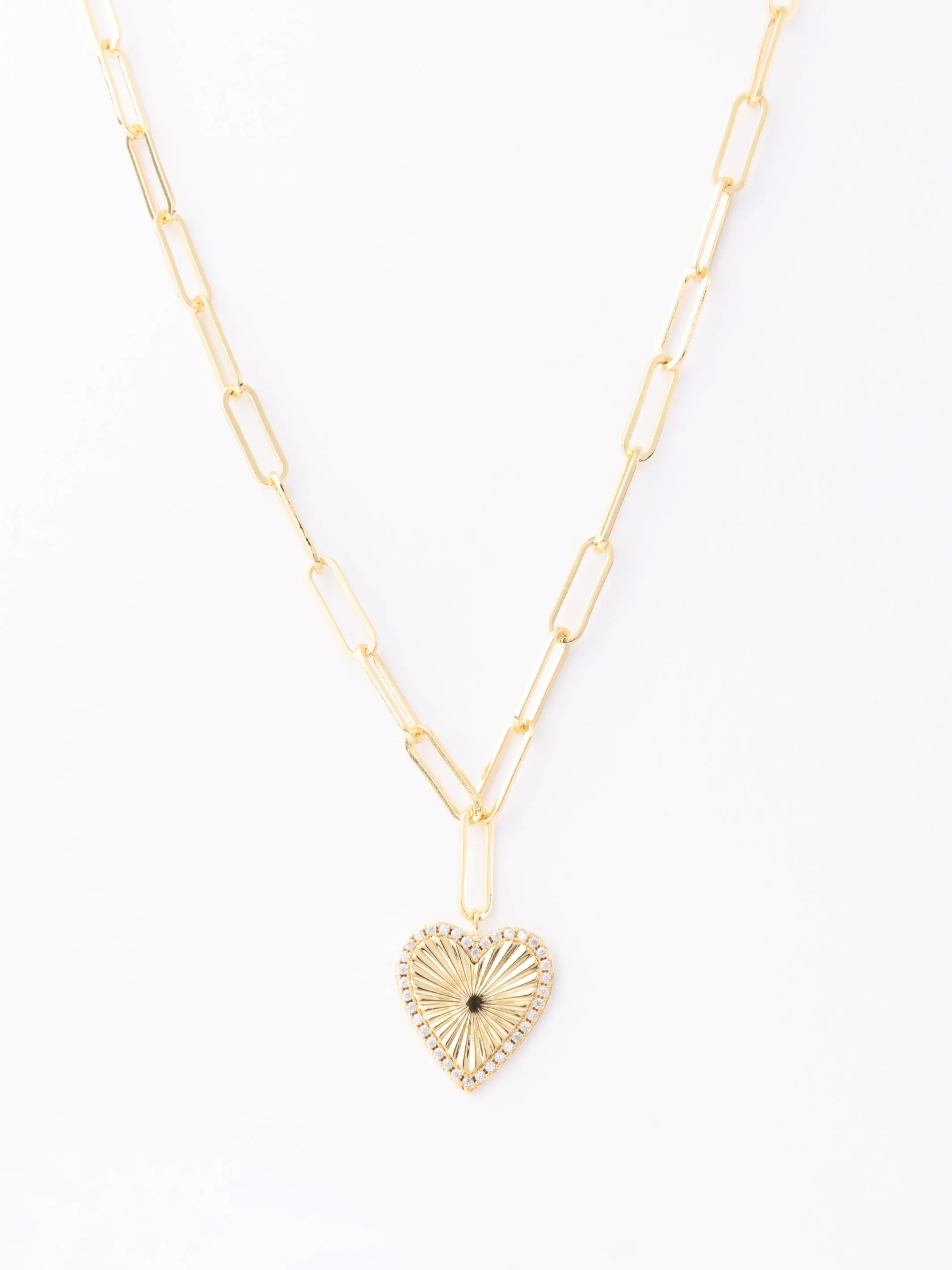 Hadley Heart Necklace sold by Michelle McDowell