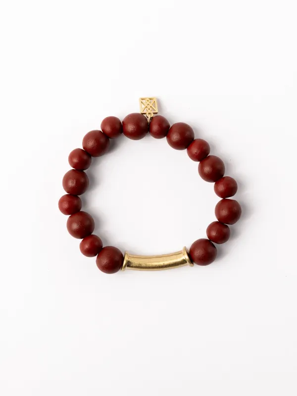 FINAL SALE - Karina Bracelet | Crimson sold by Michelle McDowell