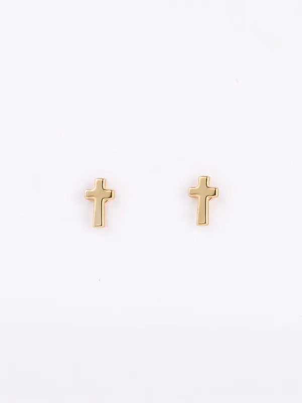 Hattie Cross Stud Earrings sold by Michelle McDowell