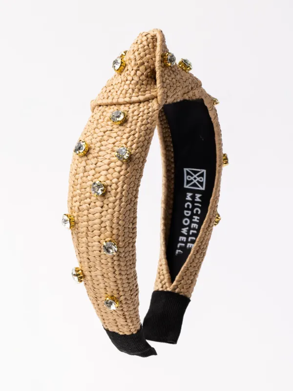 Hanna Headband | Natural sold by Michelle McDowell