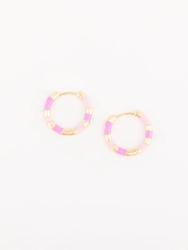 Reya Earrings | Purple sold by Michelle McDowell