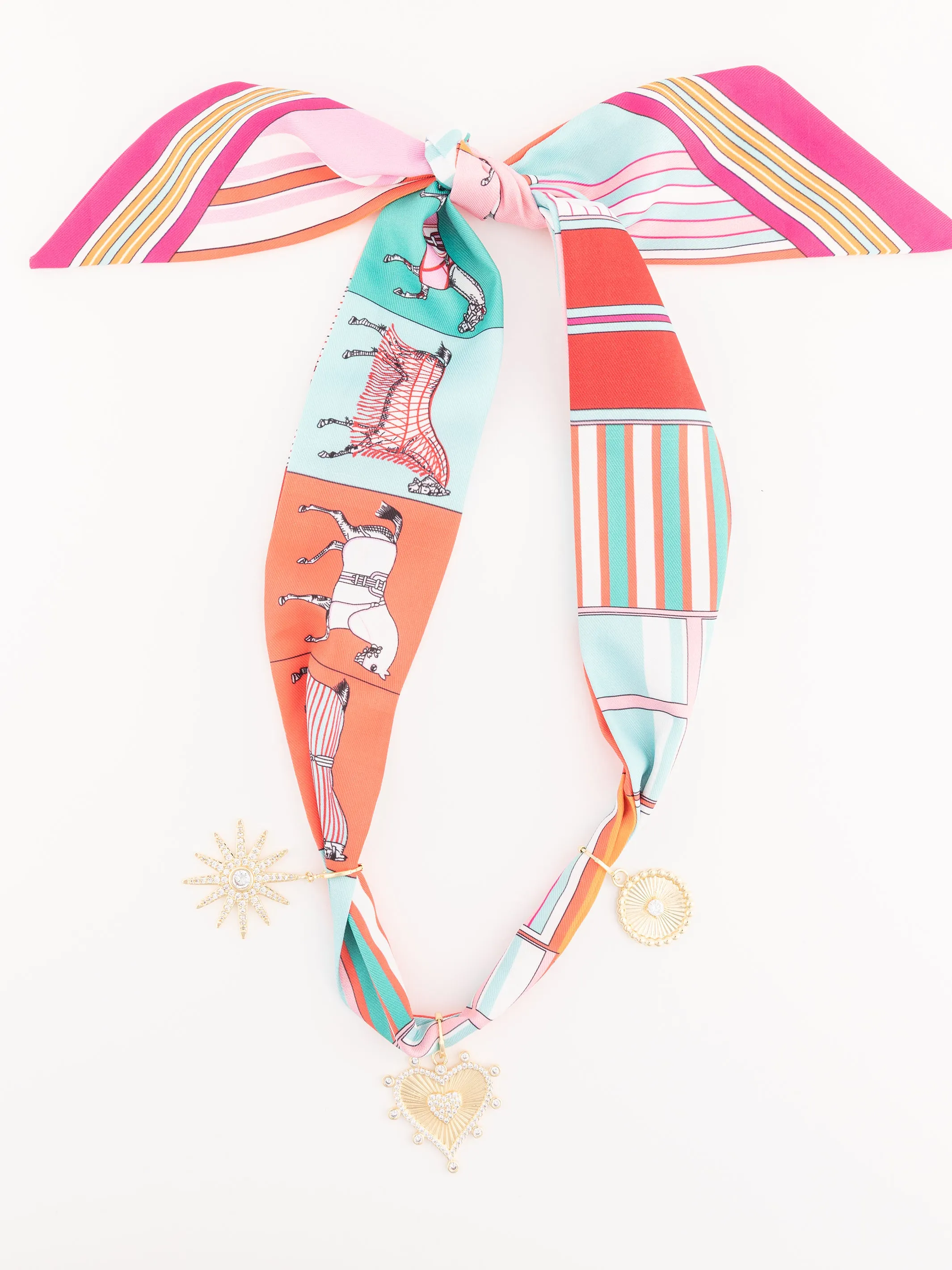 Nadia Scarf Necklace sold by Michelle McDowell