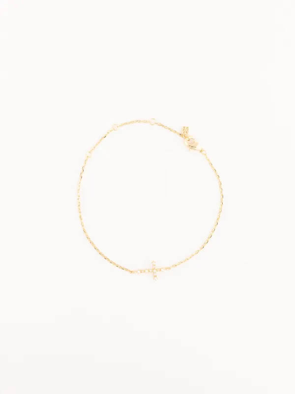 Juniper Cross Bracelet sold by Michelle McDowell