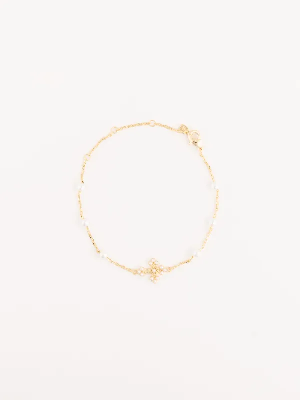 Elara Cross Bracelet sold by Michelle McDowell