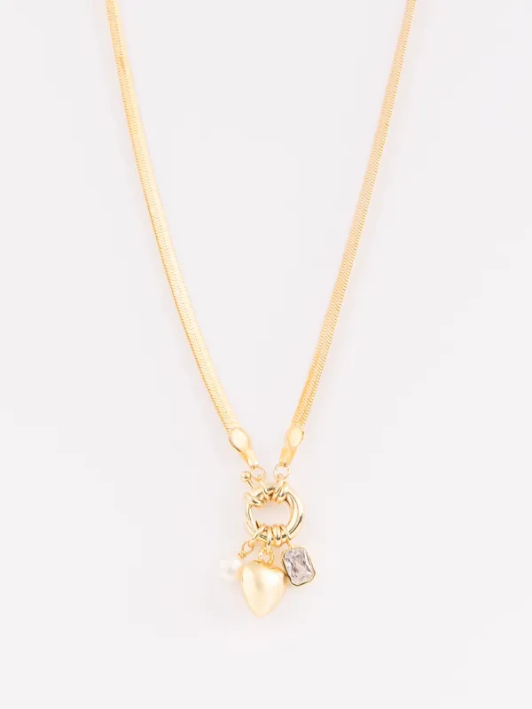 Khloe Charm Necklace sold by Michelle McDowell