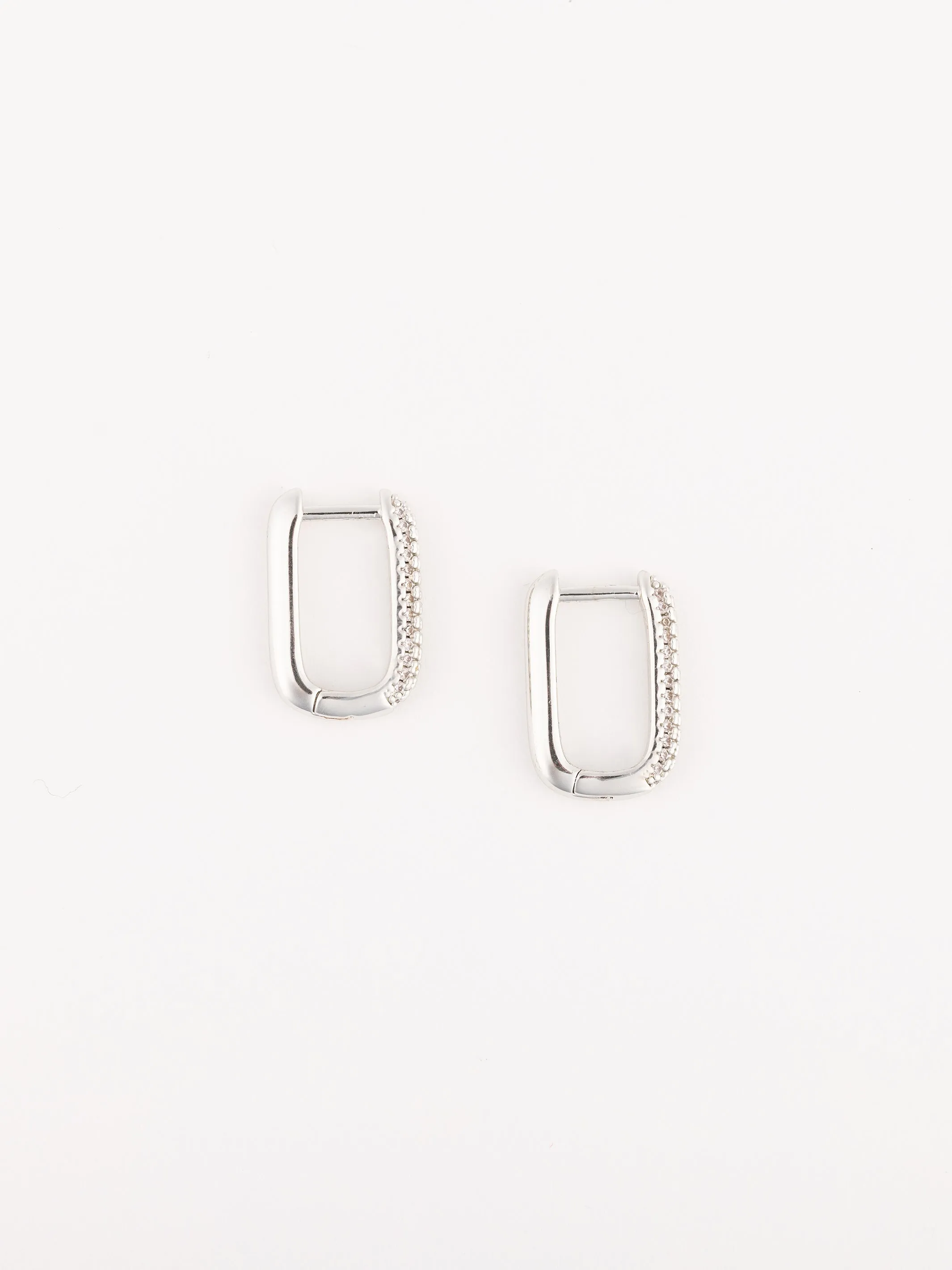 Patsy Huggie Earrings | Silver sold by Michelle McDowell