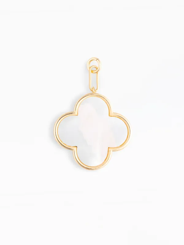 Bag Charm | Quatrefoil made by Michelle McDowell