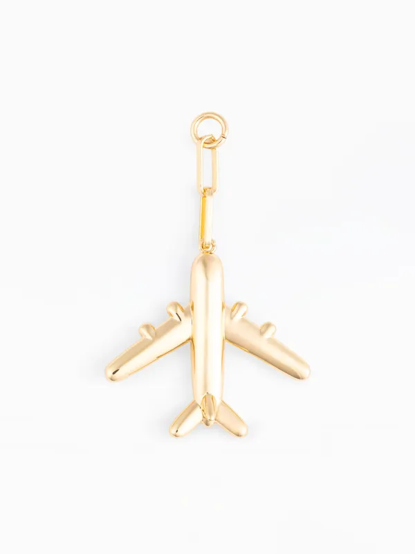 Bag Charm | Plane made by Michelle McDowell