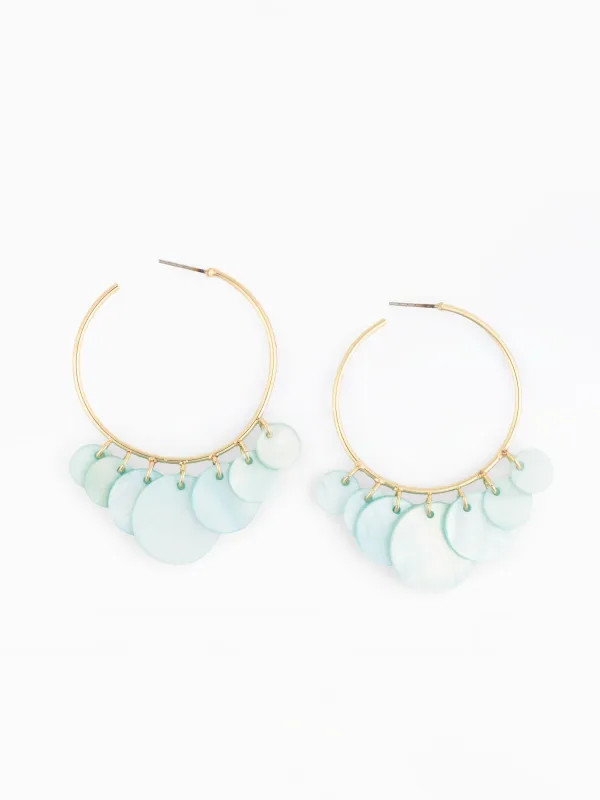 Marina Blue Earrings | Blue made by Michelle McDowell