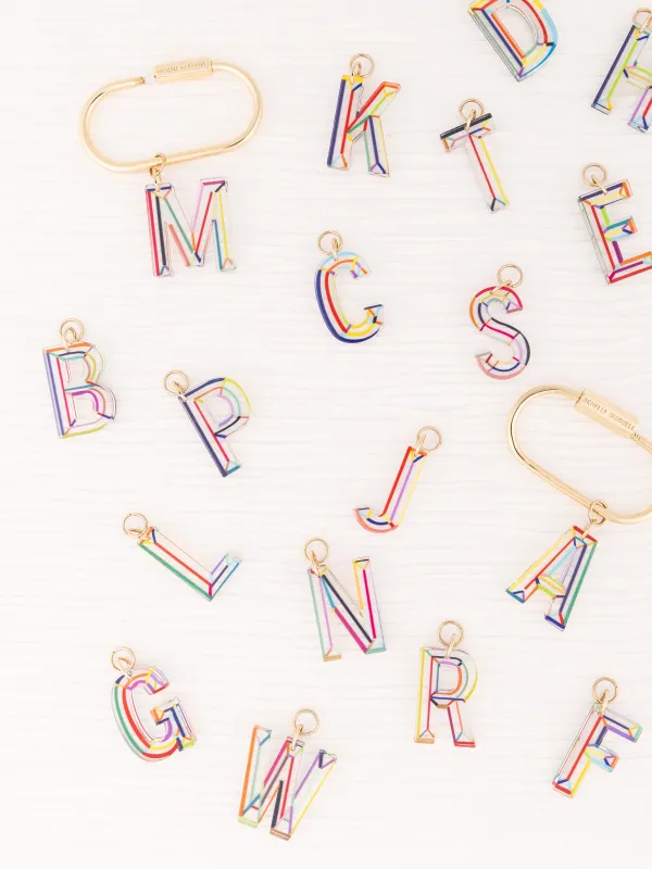 Bag Charms | Marlow Initial made by Michelle McDowell