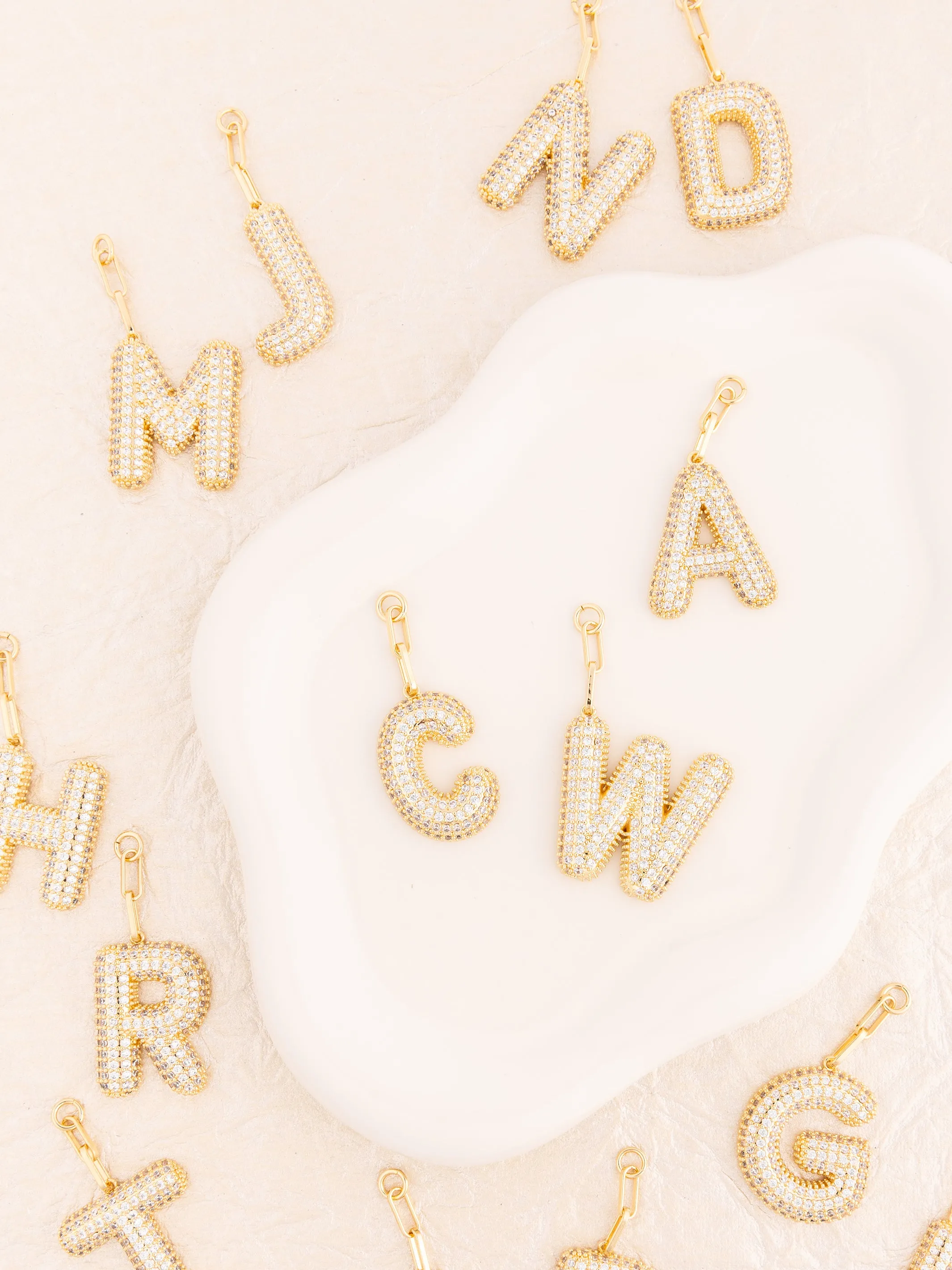 Bag Initial Charms | Heather sold by Michelle McDowell