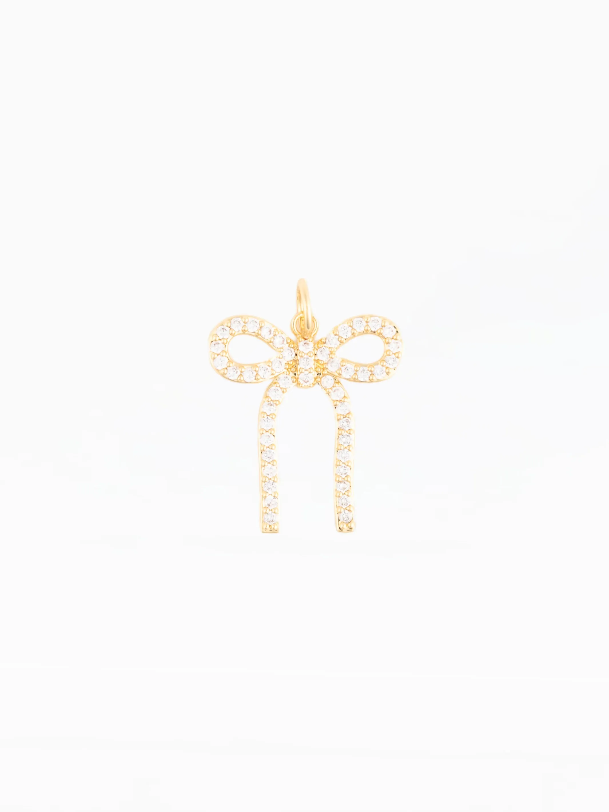 Bag Charm | Pave Bow sold by Michelle McDowell