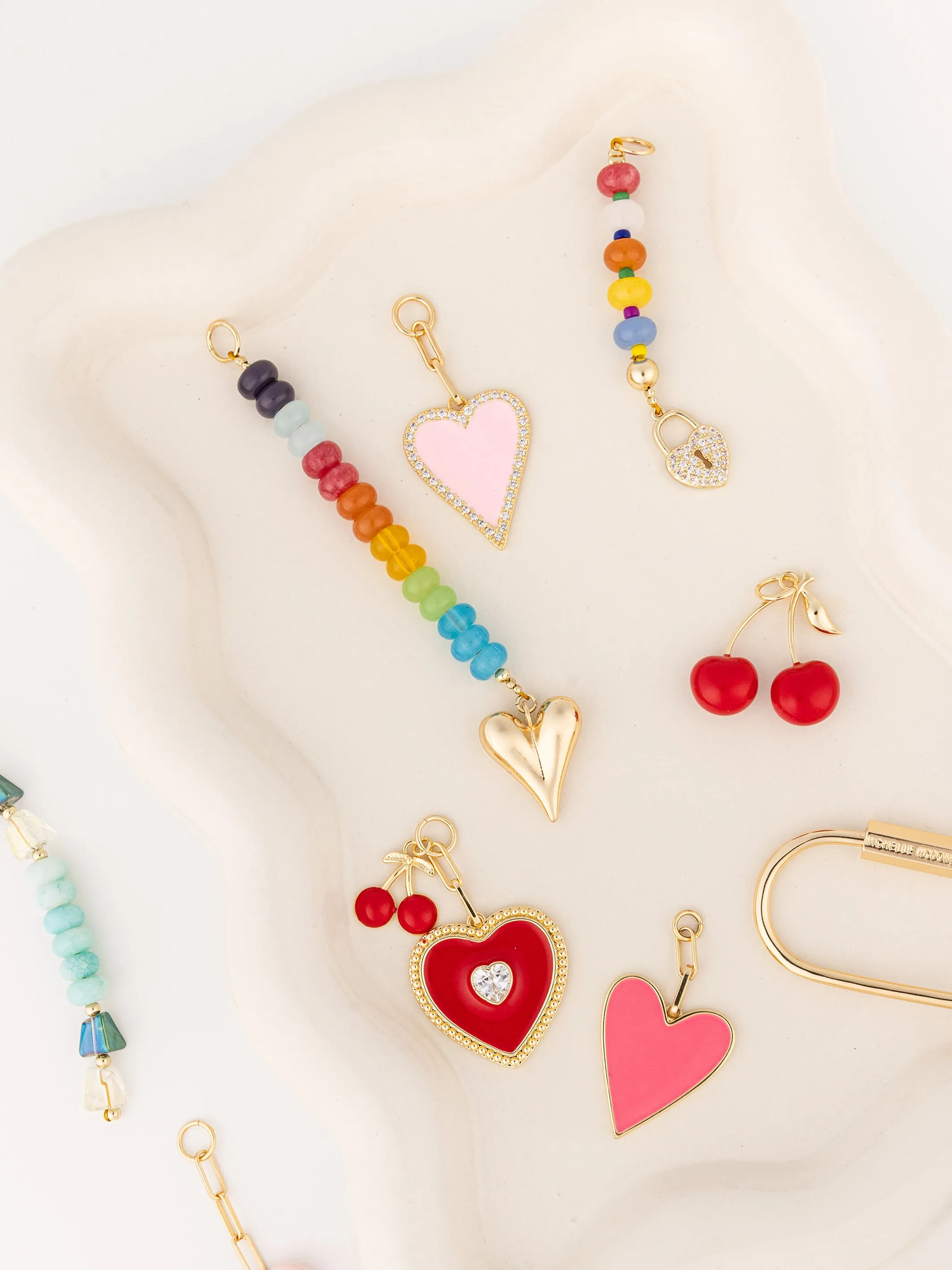 Bag Charm | Love Heart sold by Michelle McDowell product image thumbnail 2