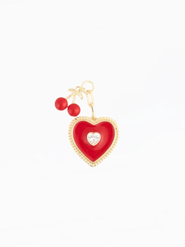 Bag Charm | Love Heart made by Michelle McDowell