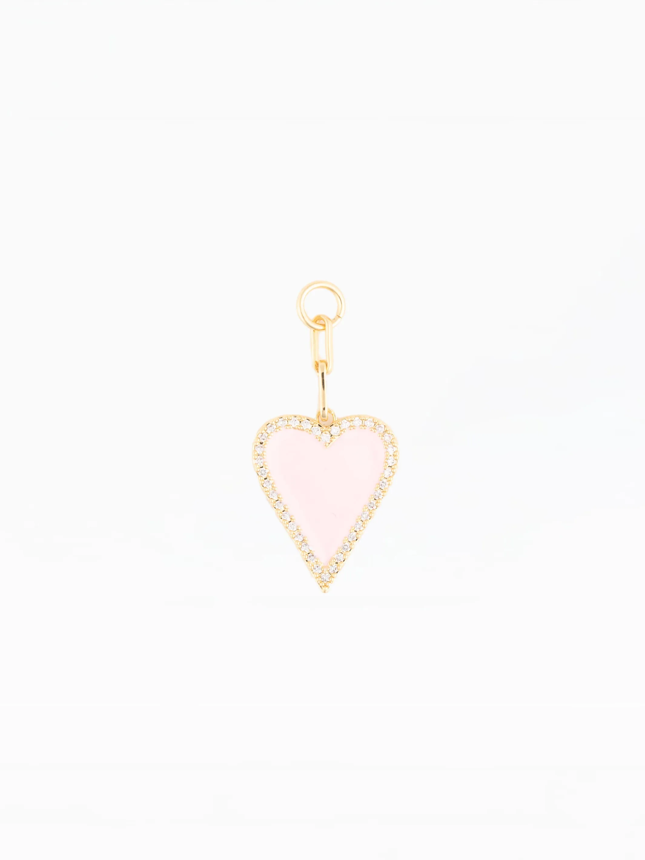 Bag Charm | Blush Heart sold by Michelle McDowell