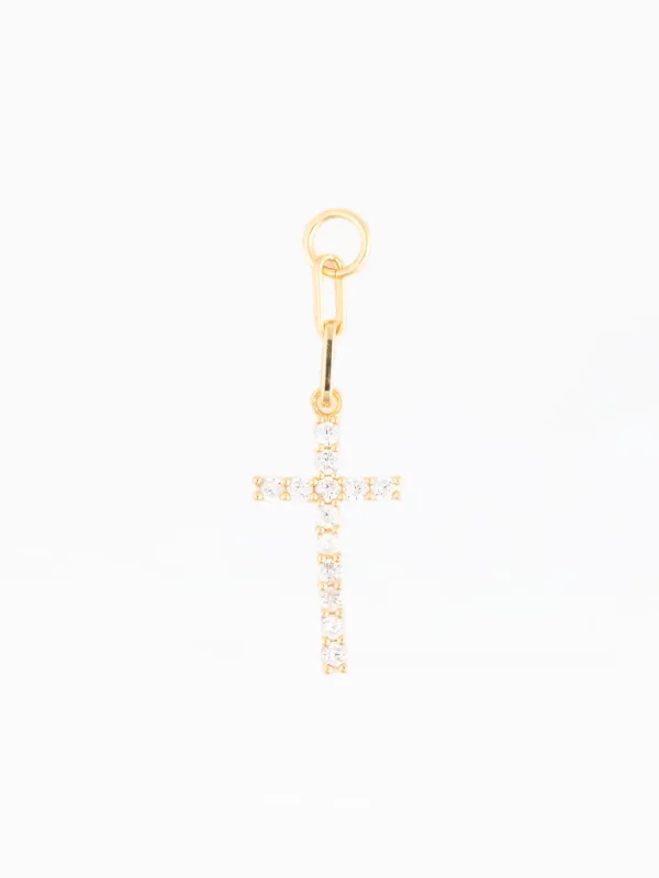 Bag Charm | Pave Cross made by Michelle McDowell