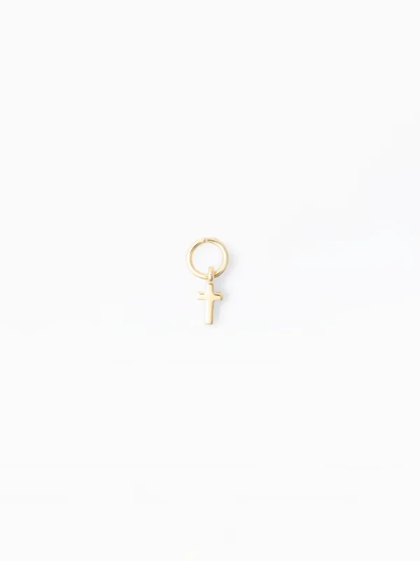 Claire Charm | Gold Cross made by Michelle McDowell