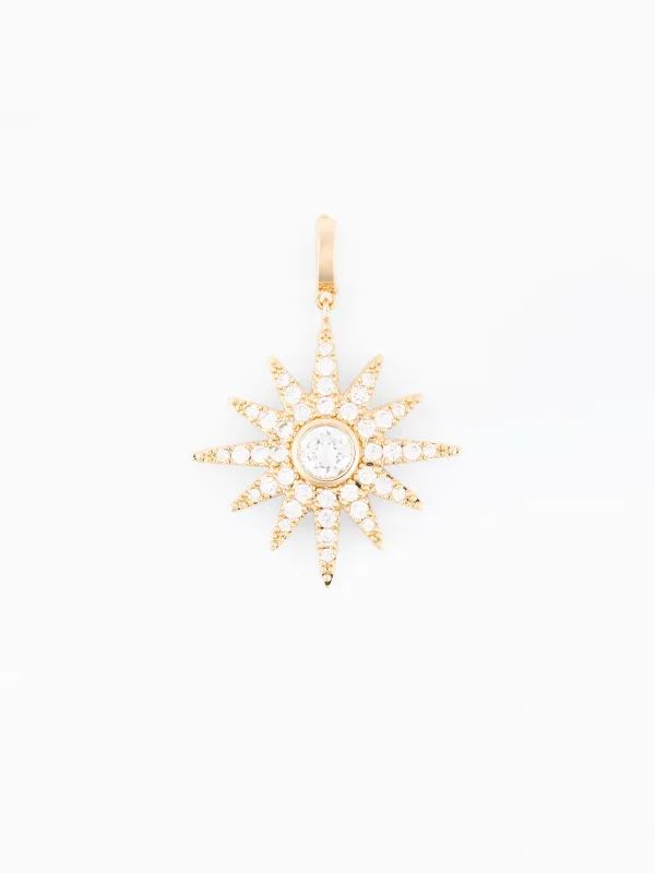 Sophie Charm | Pave Starburst made by Michelle McDowell