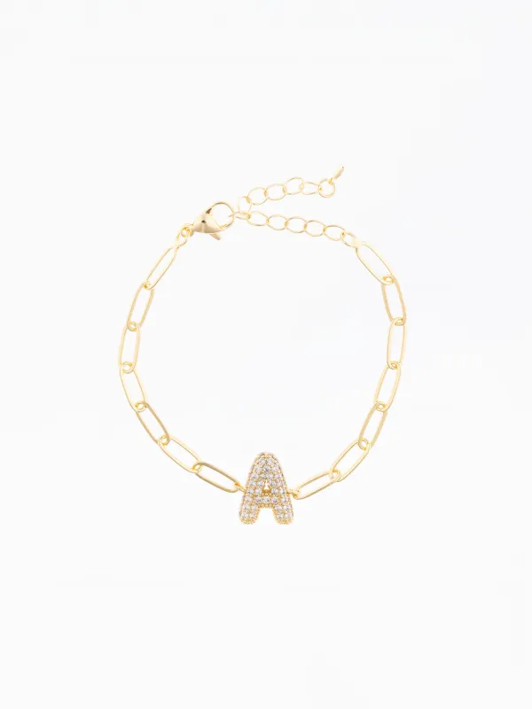Chloe Initial Bracelets made by Michelle McDowell