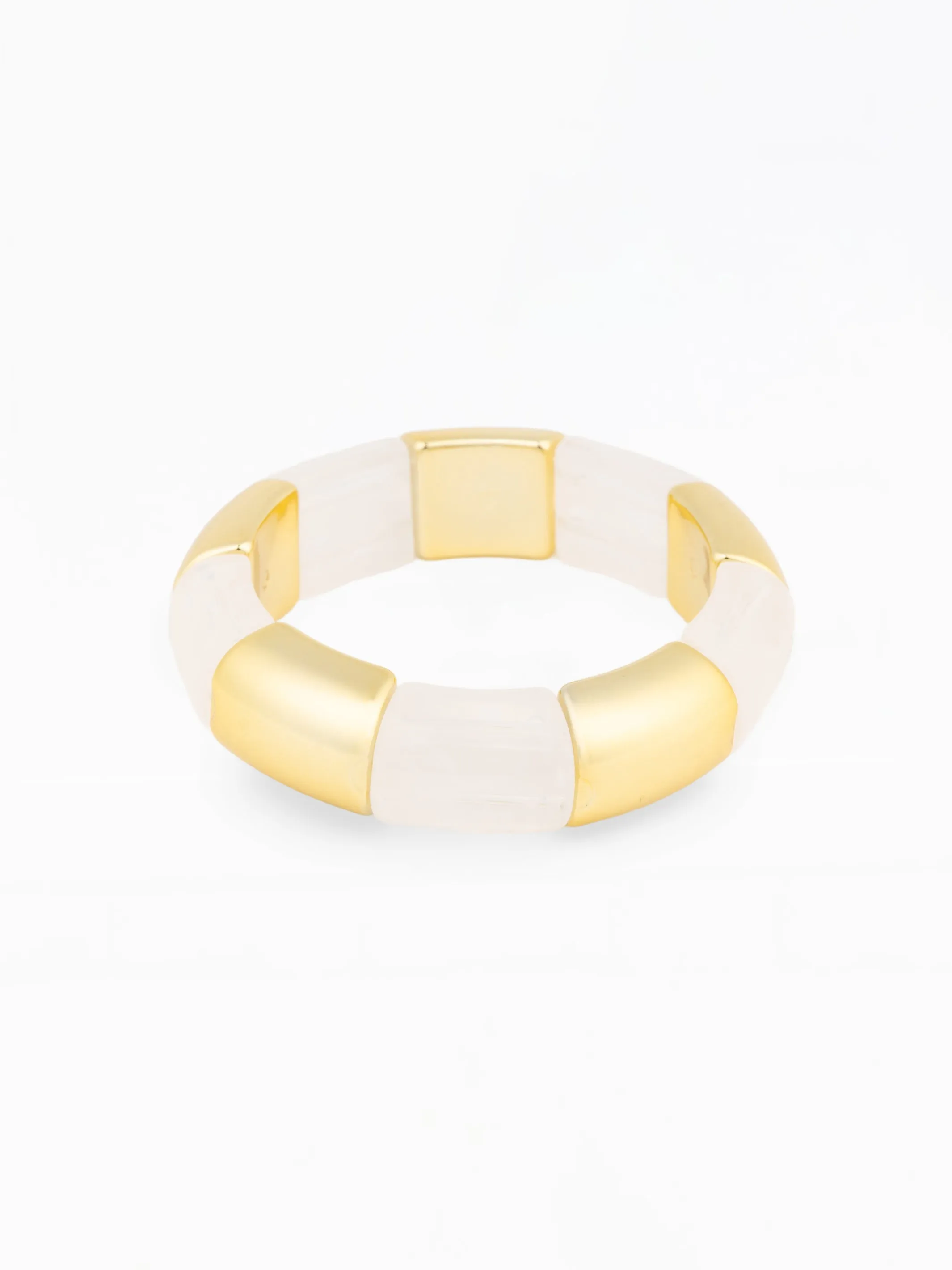 Audrey Bracelet | White sold by Michelle McDowell