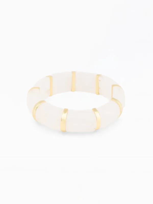Rosemary Bracelet | White made by Michelle McDowell