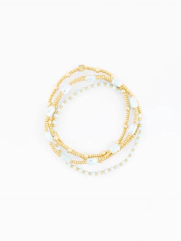 Jolie Beaded Bracelets | Set of 4 made by Michelle McDowell