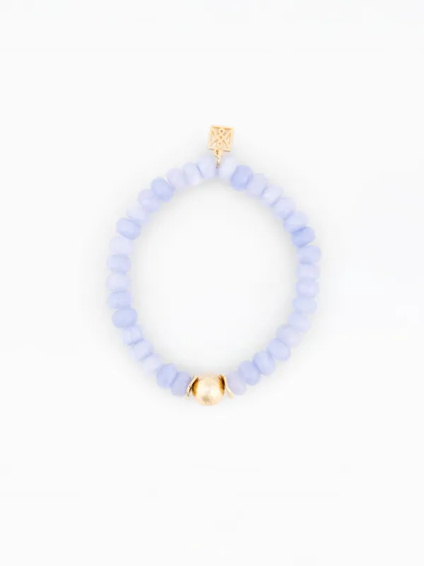 Paloma Beaded Bracelet | Lilac made by Michelle McDowell